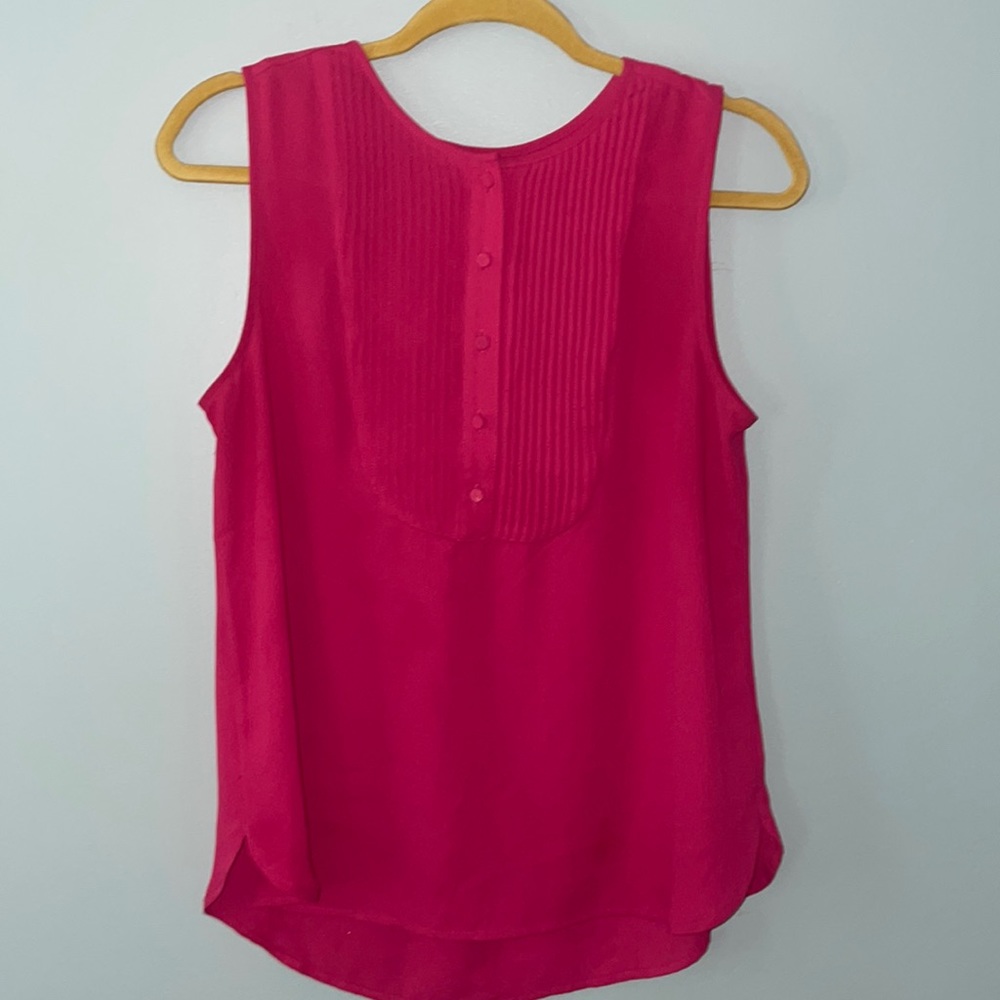 Pretty J Crew pink blouse, never worn size small